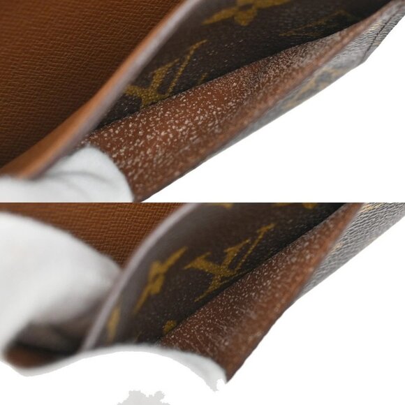 LOUIS VUITTON Porte Monnaie Credit Long Wallet Monogram Leather - Picture 10 of 14